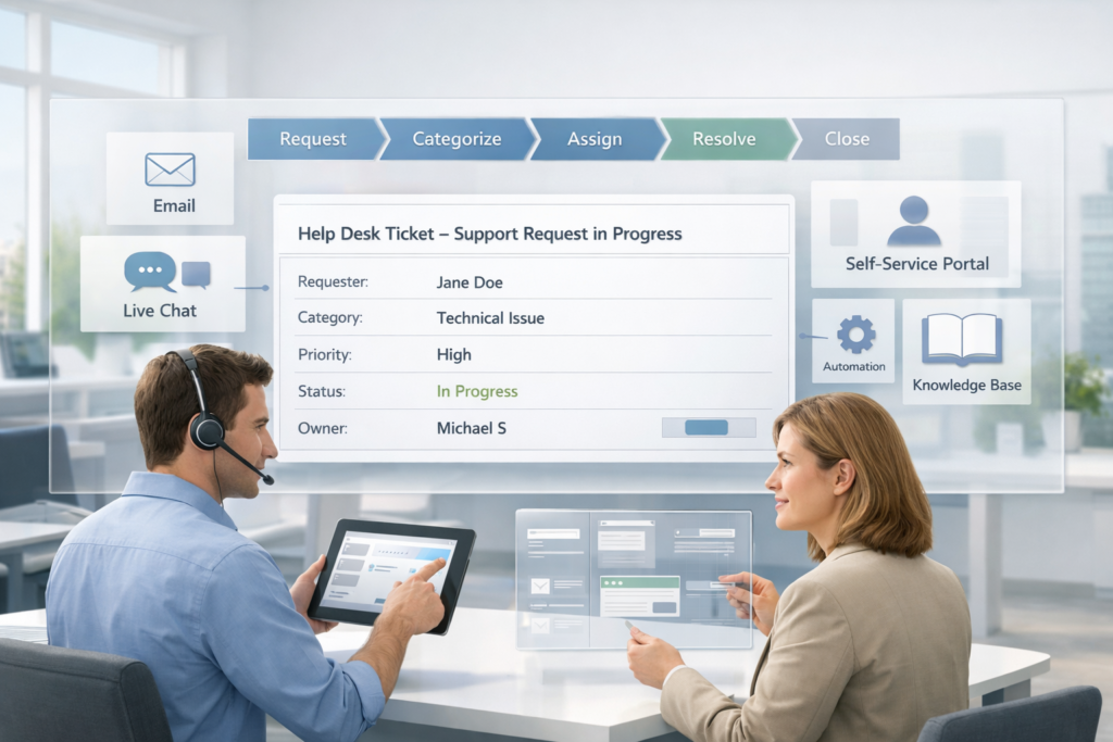 What Is a Help Desk Software Solution?