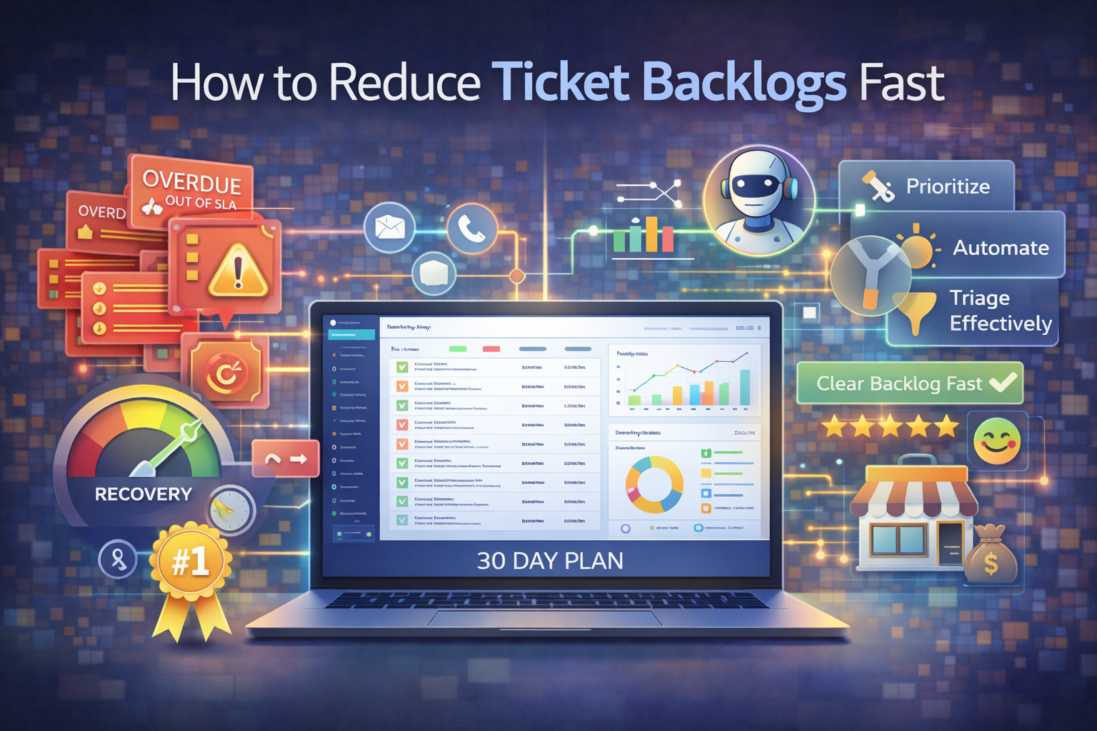 How to Reduce Ticket Backlogs Fast