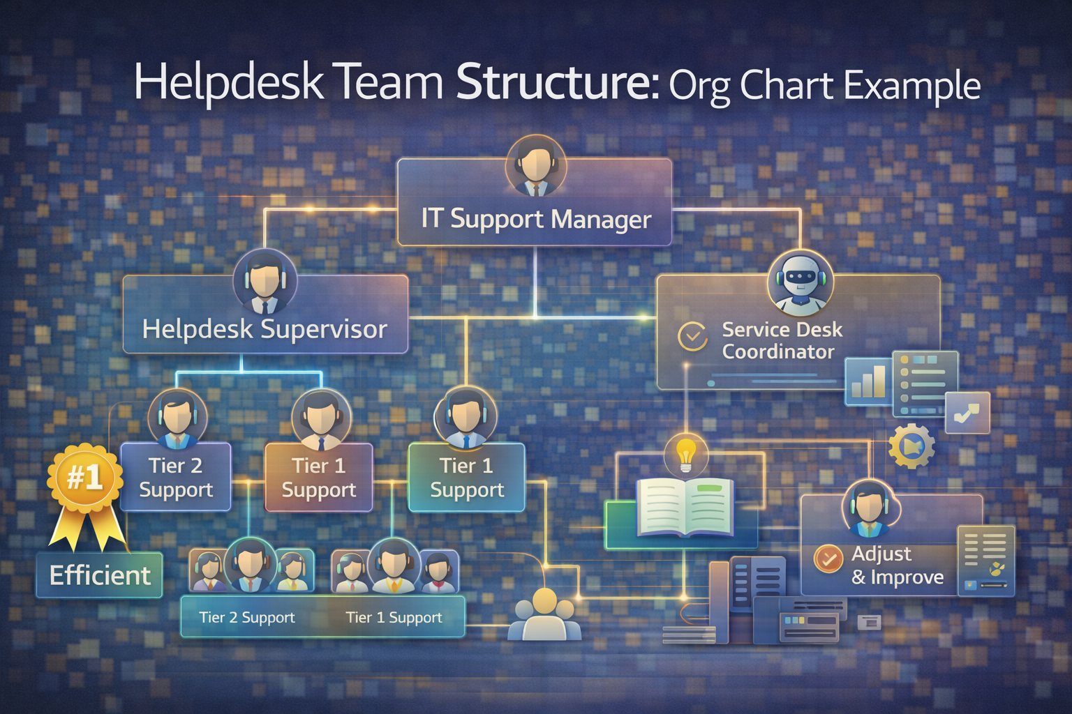 ChatGPT Image Dec 22, 2025, 03_16_59 PM Helpdesk Team Structure: Org Chart Example