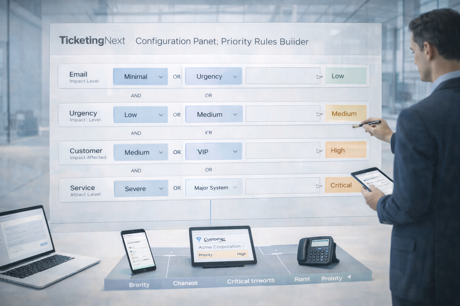 How to Configure Priority Rules in Ticketing