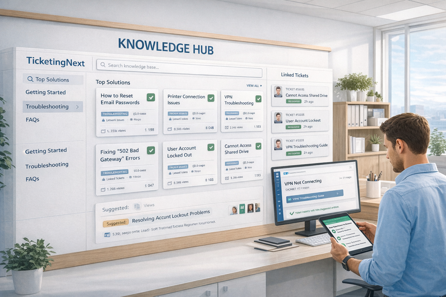 What Is a Knowledge-Based Help Desk Software Solution? What Is a Knowledge-Based Help Desk Software Solution?