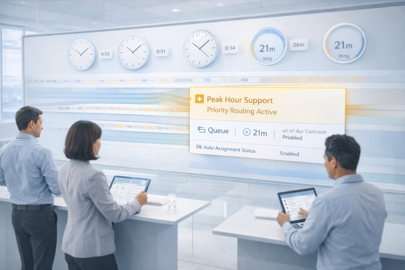 Ticketing for Peak Hour Support