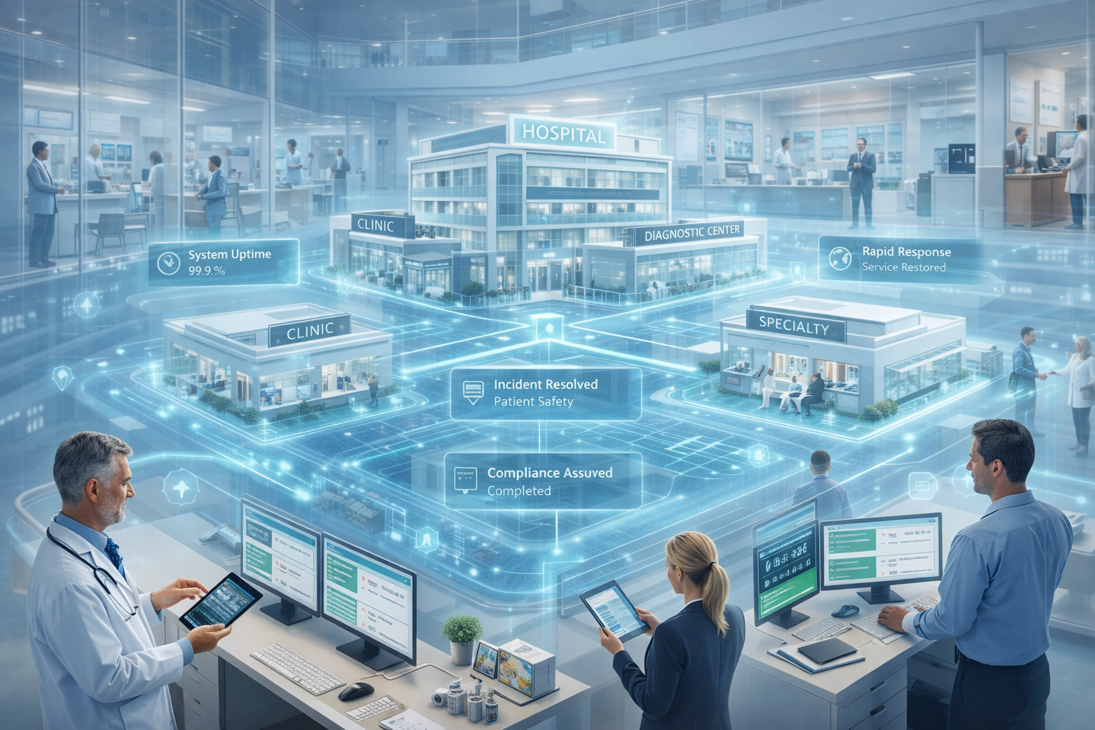 Help Desk Software for Healthcare Providers & Hospital Systems