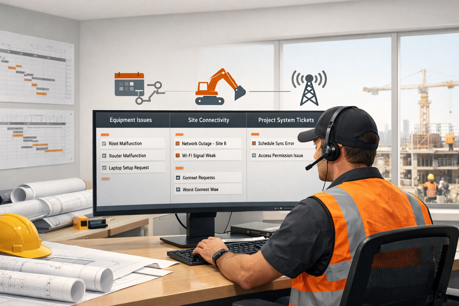 Help Desk Software for Construction Companies