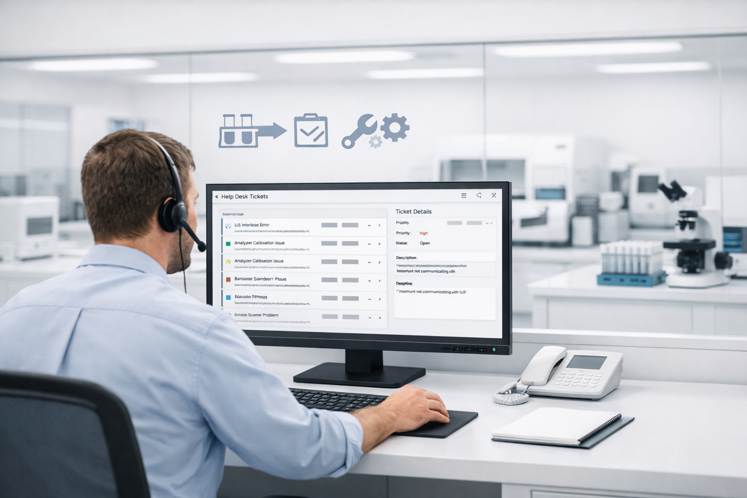 Help Desk Software for Diagnostic Laboratories