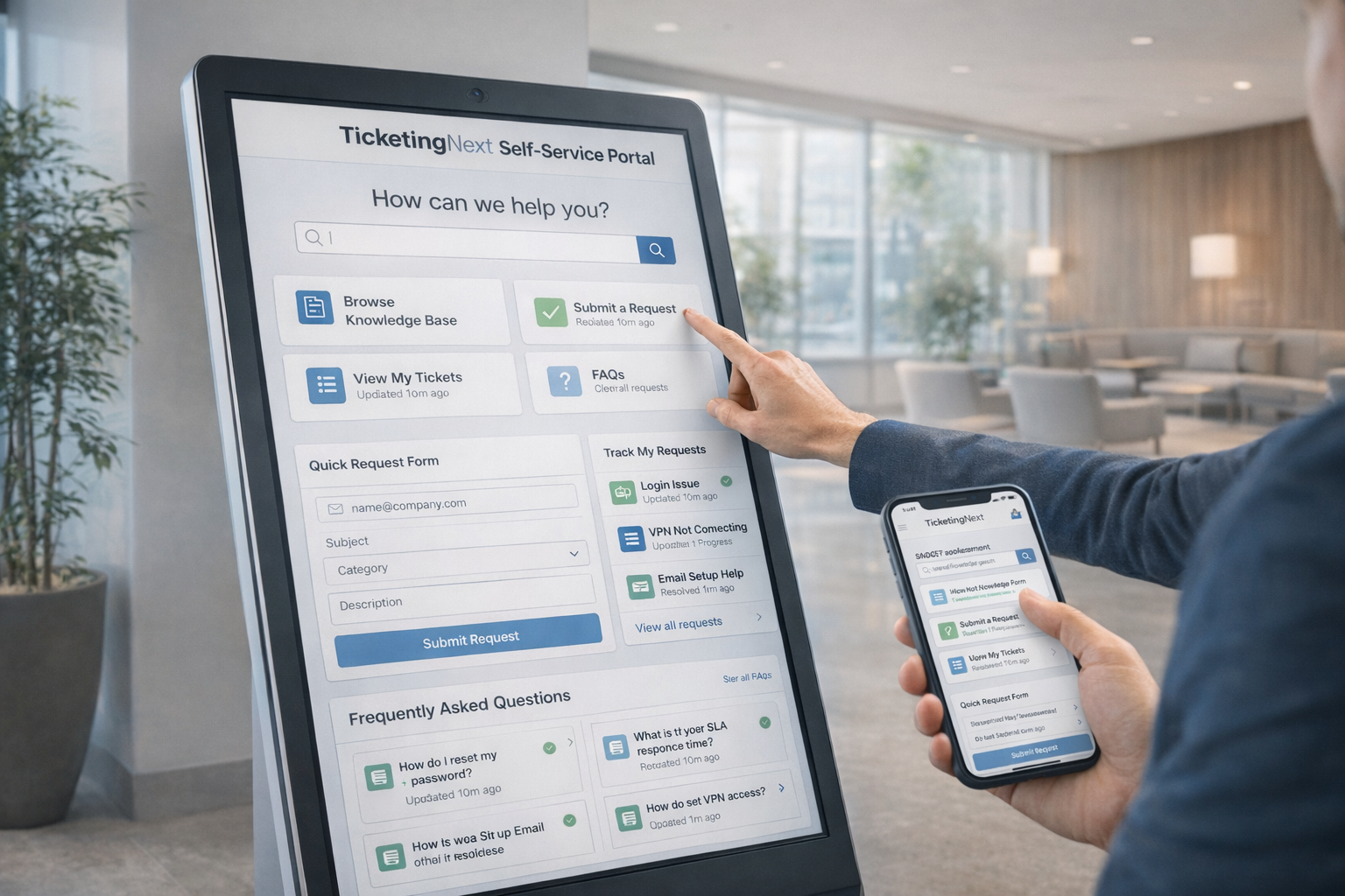 TicketingNext Self-Service Portal TicketingNext Self-Service Portal
