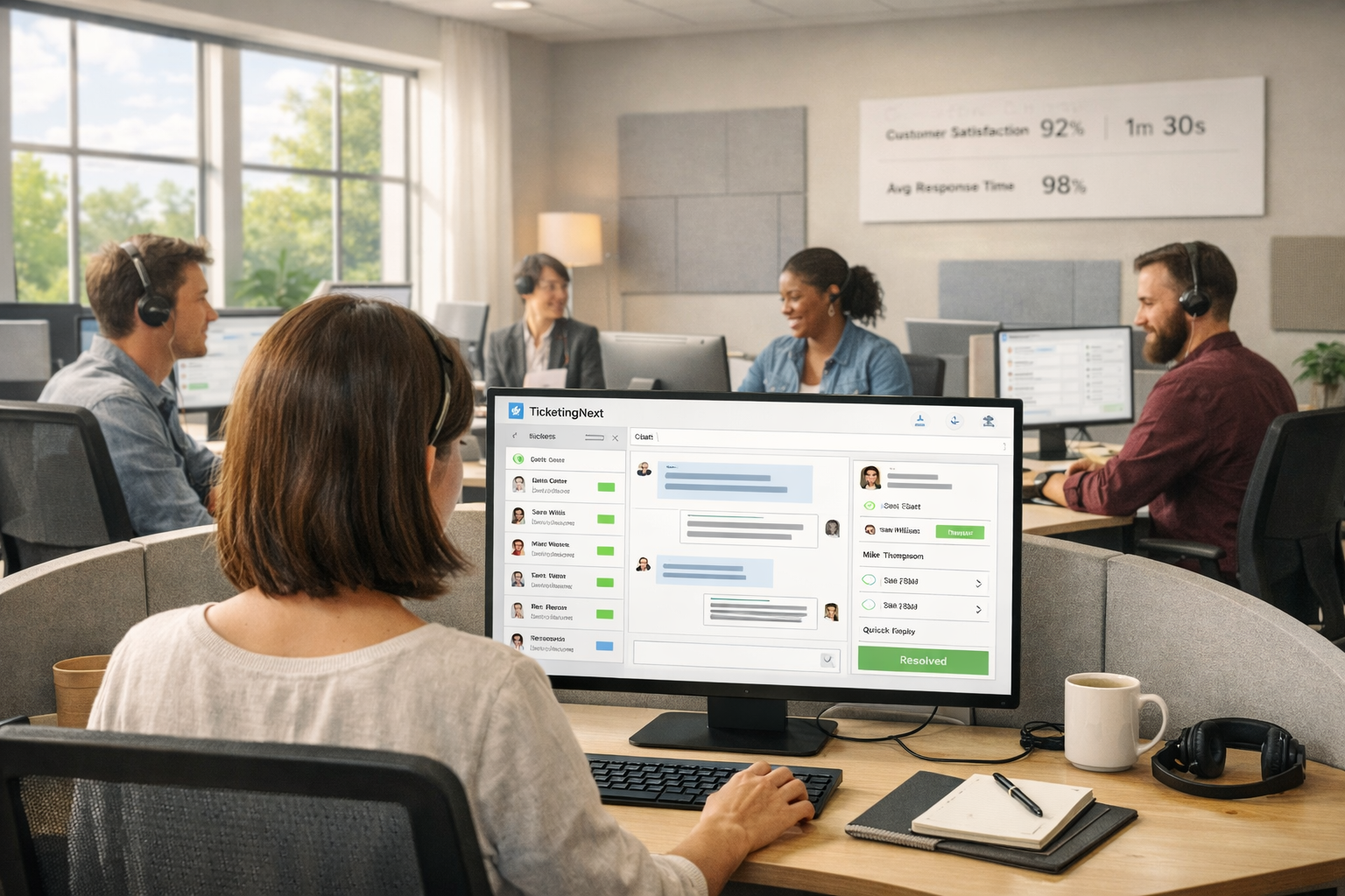 TicketingNext for Customer Support Departments TicketingNext for Customer Support Departments