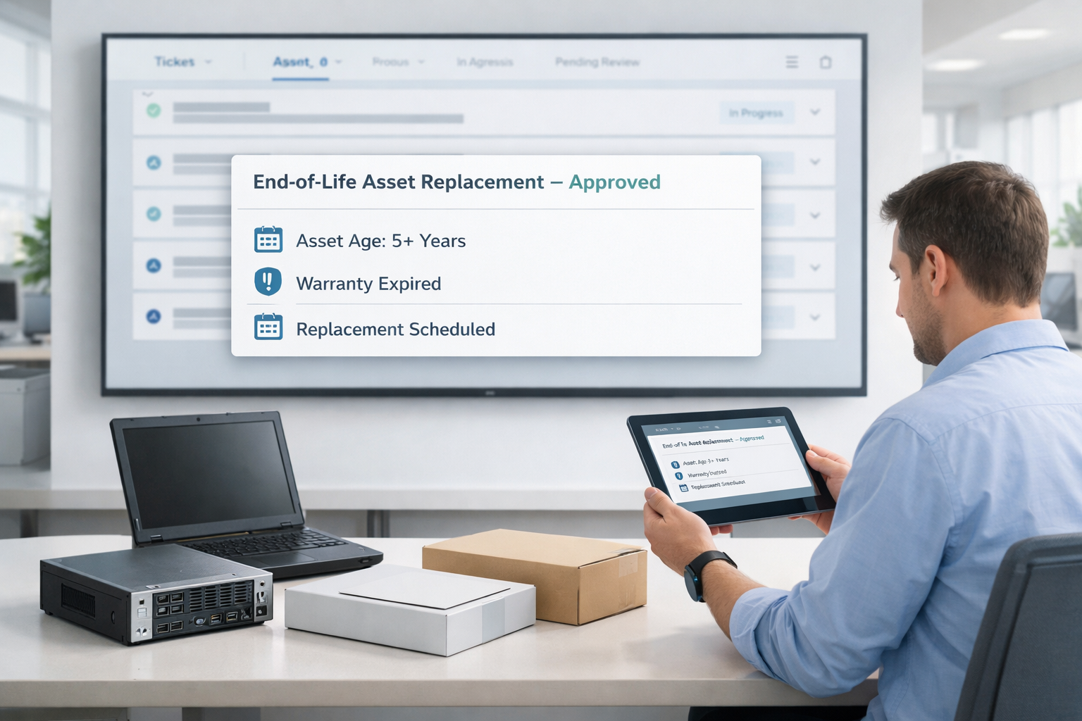 end-of-life asset replace