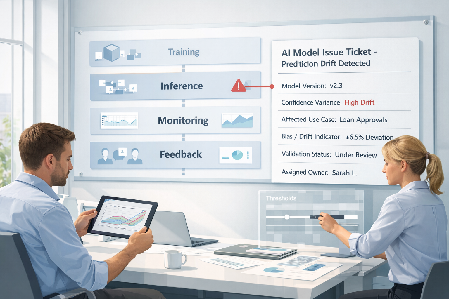 Ticketing for AI Model Issues