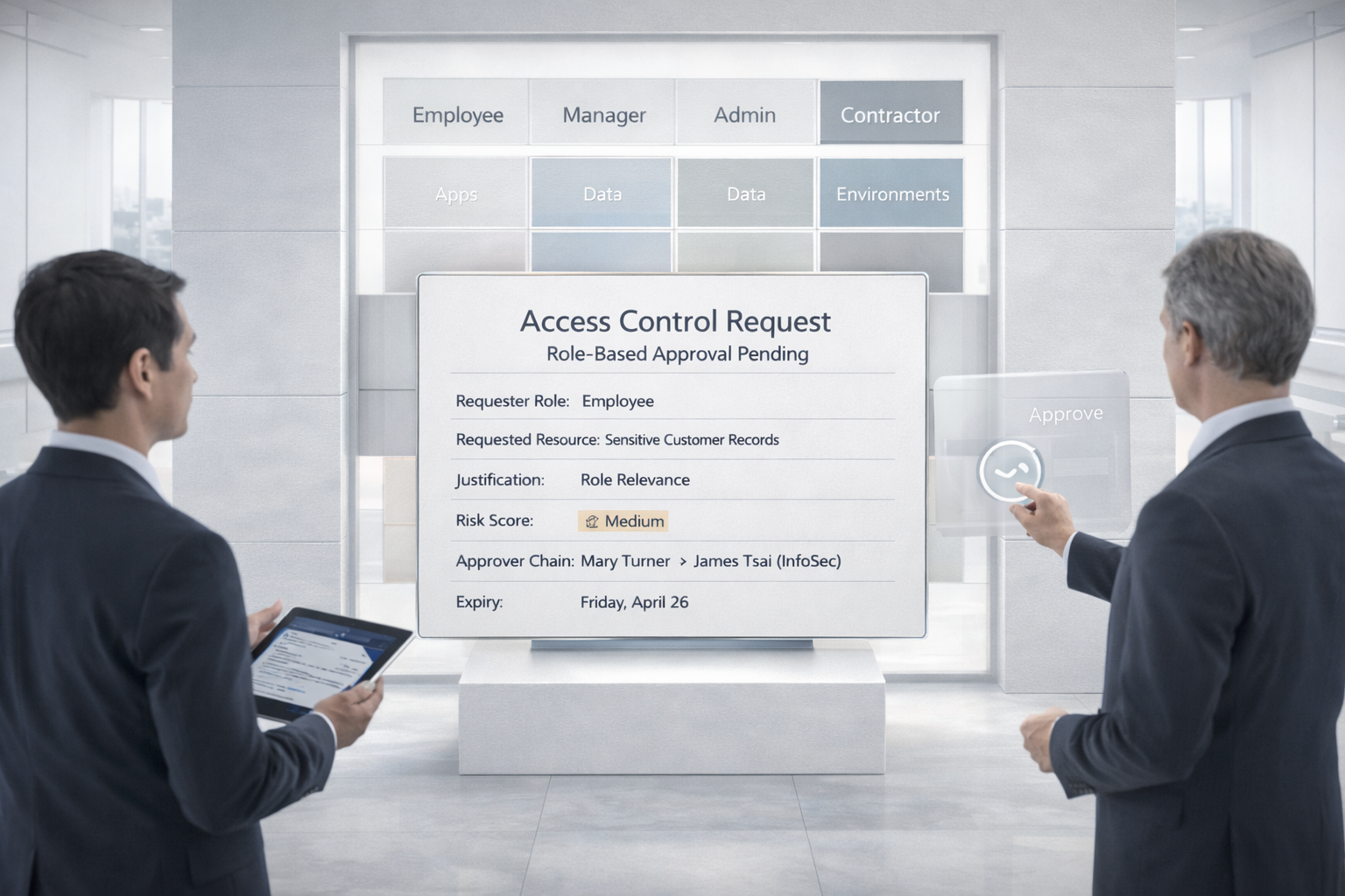 Ticketing for Access Control Requests