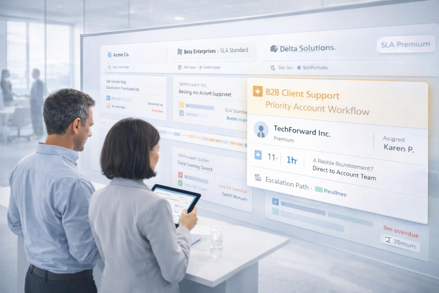 Ticketing for B2B Client Support