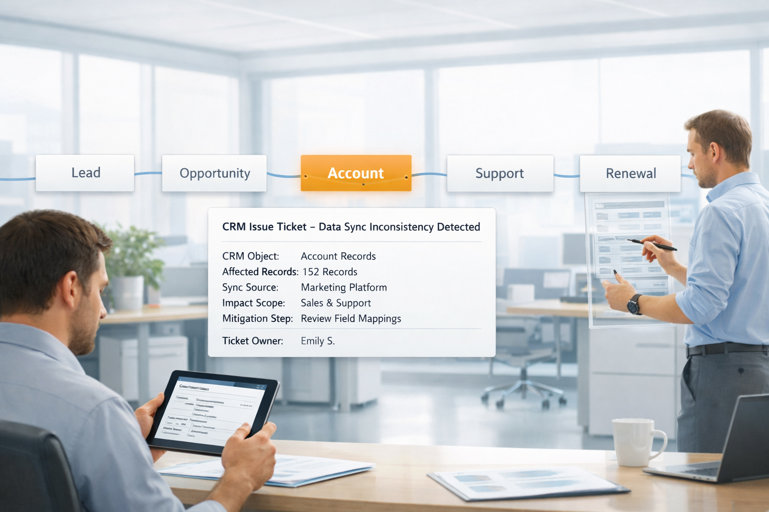 Ticketing for CRM Issues