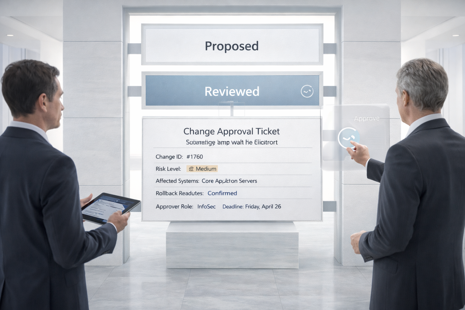 Ticketing for Change Approvals