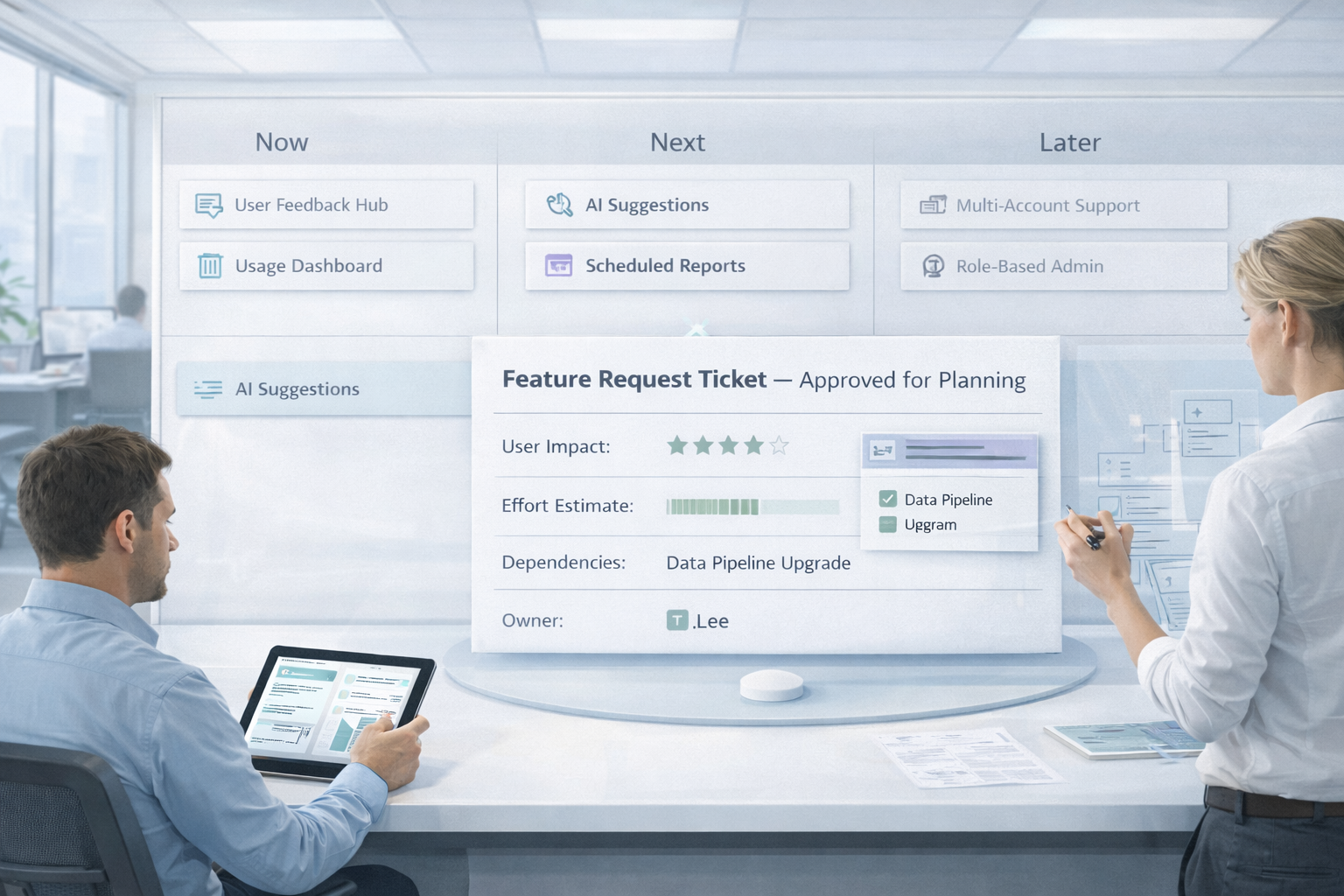 Ticketing for Feature Requests