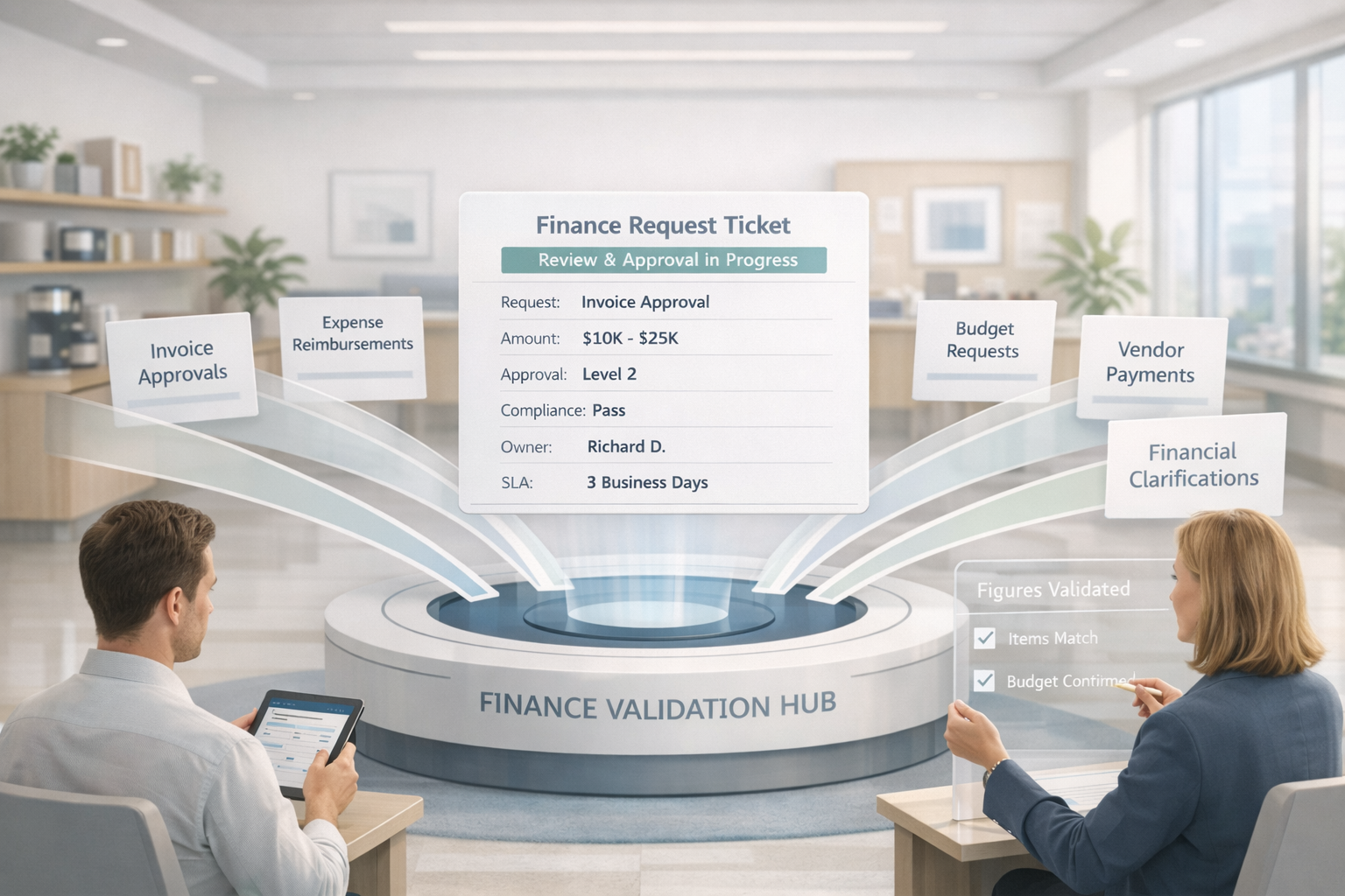 Ticketing for Finance Departments