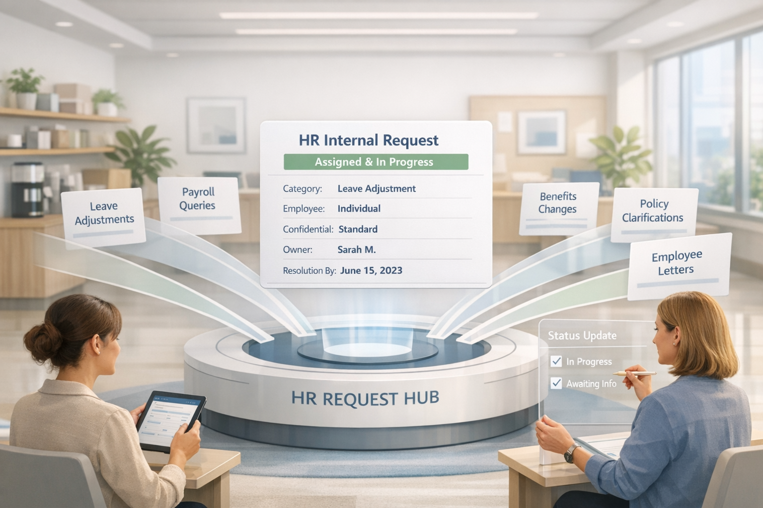 Ticketing for HR Internal Requests