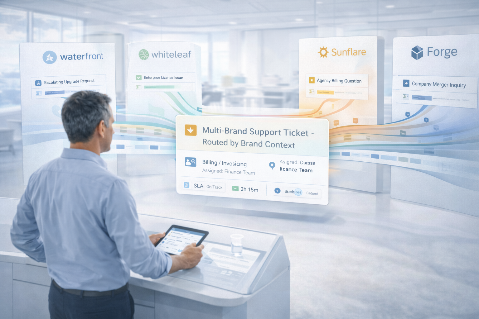 Ticketing for Multi-Brand Support