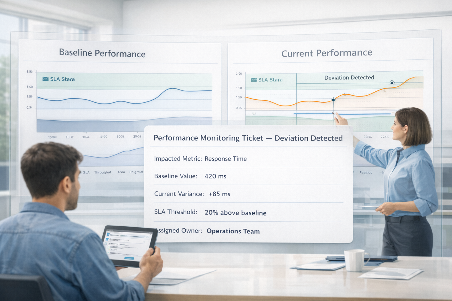 Ticketing for Performance Monitoring