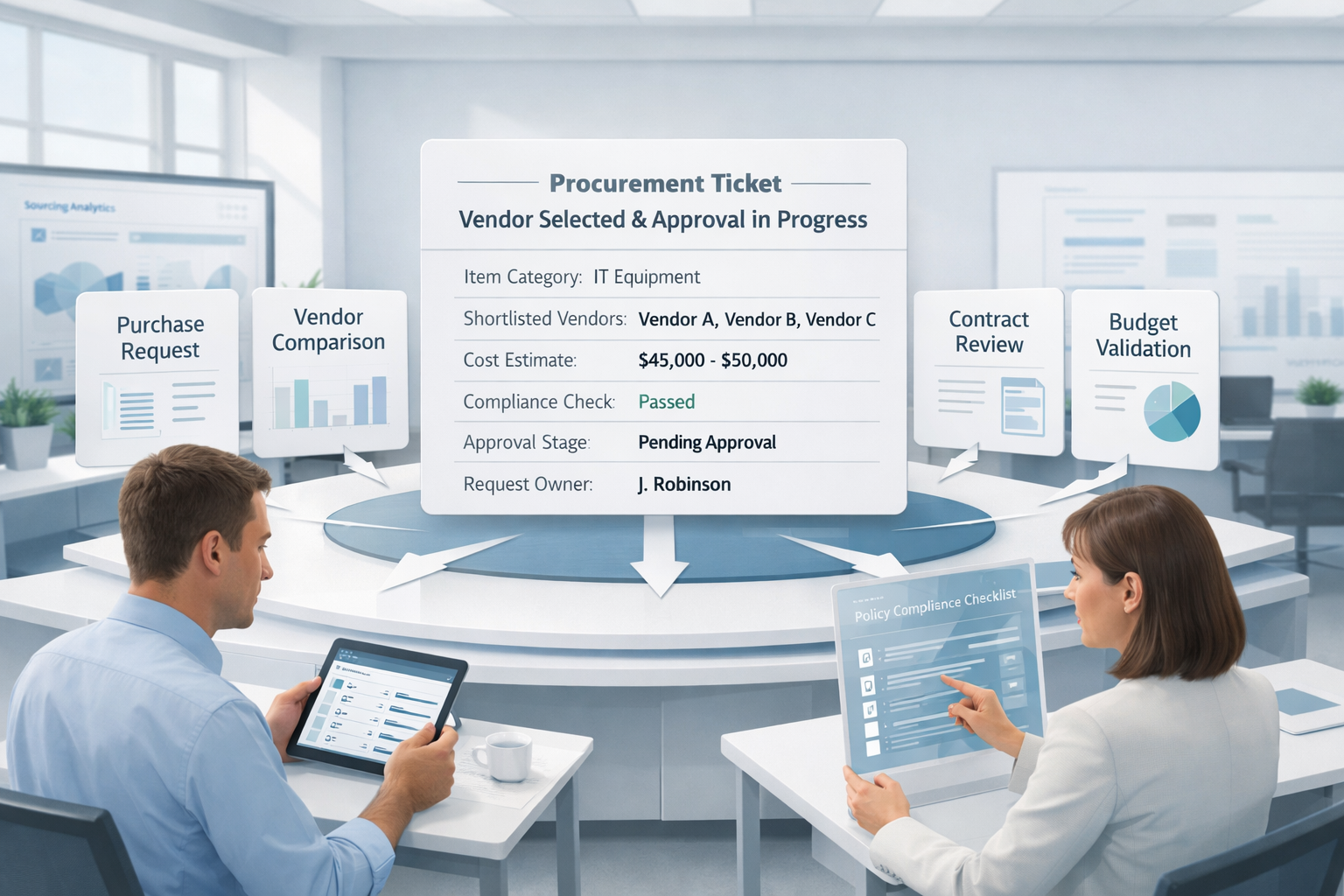 Ticketing for Procurement Teams