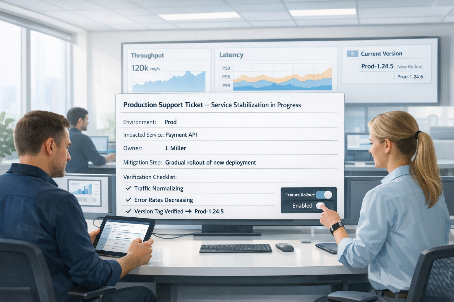 Ticketing for Production Support