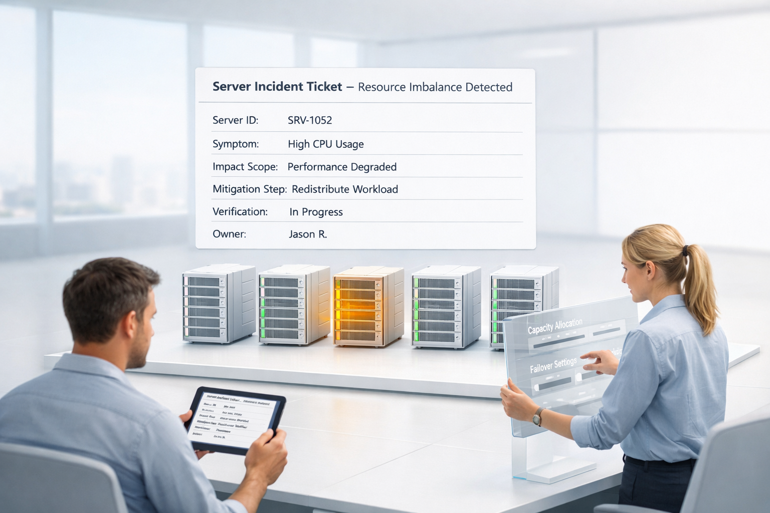 Ticketing for Server Incidents