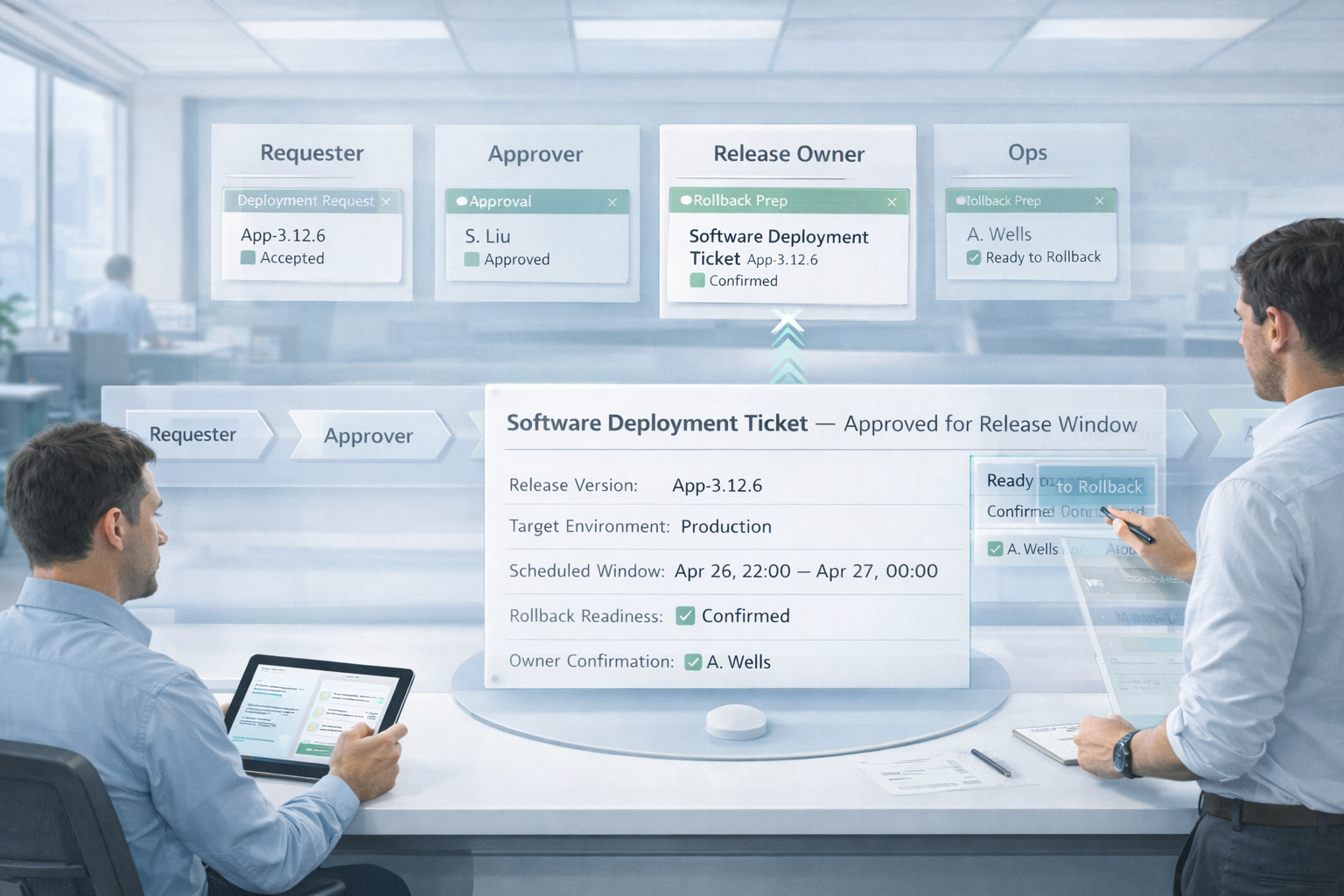 Ticketing for Software Deployment