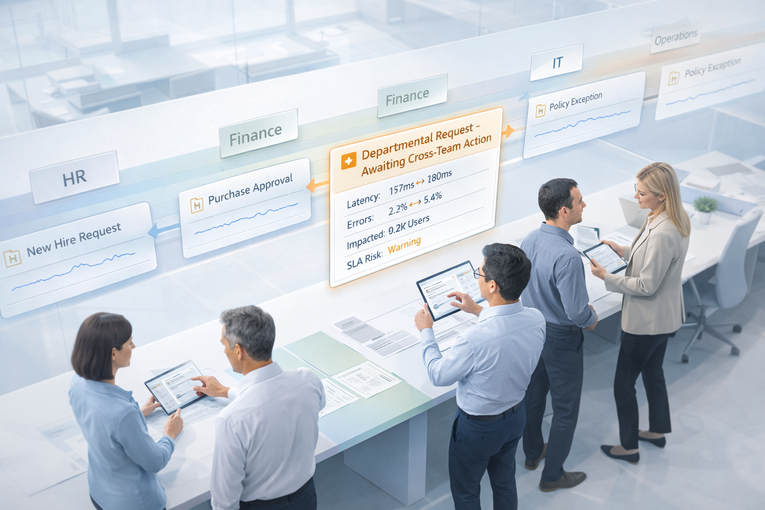 departmental workflows