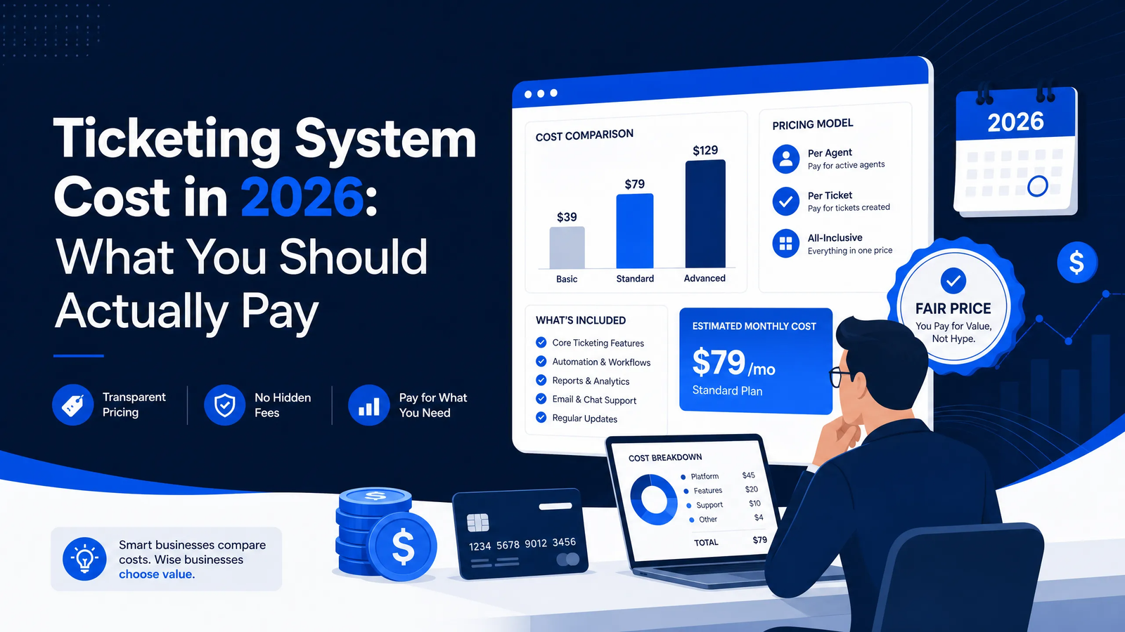 Ticketing System Cost in 2026: What You Should Actually Pay